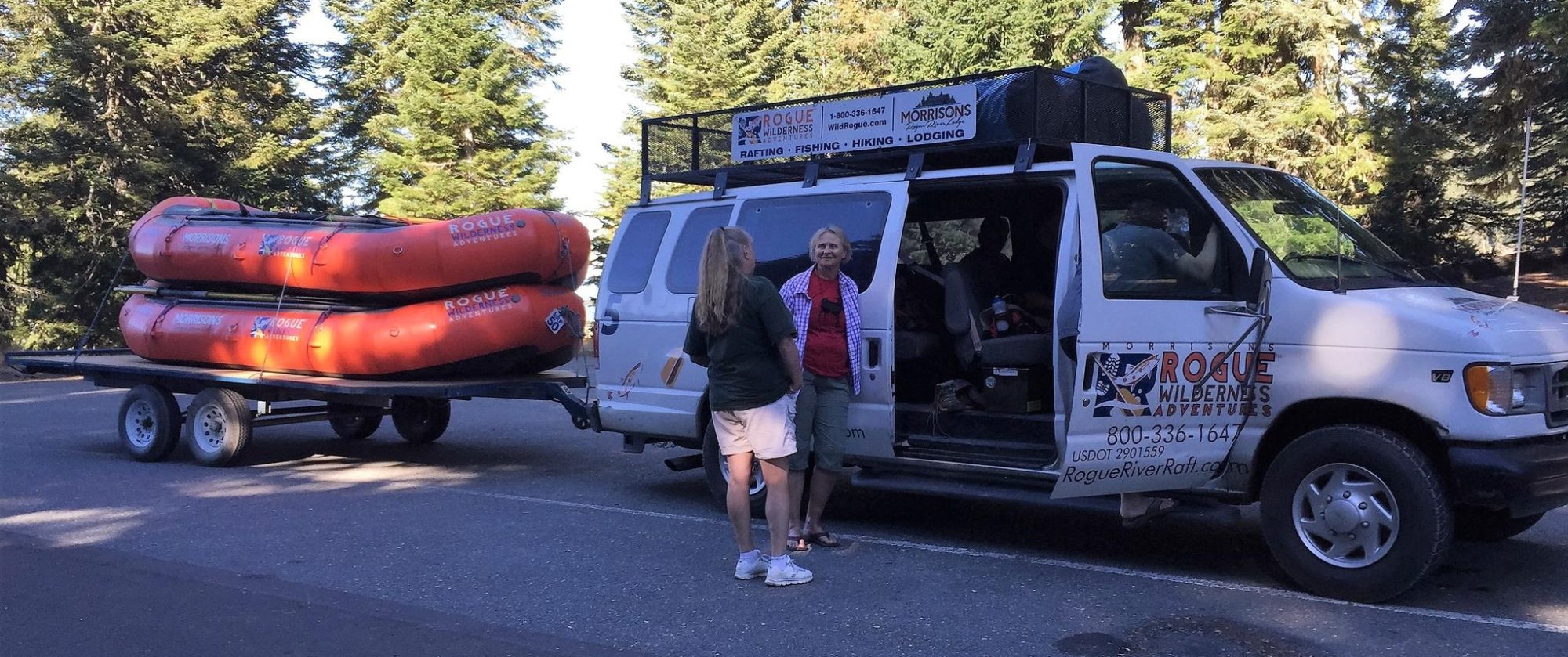 Rogue River Wild & Scenic Rafting and Trail Hiking Shuttles